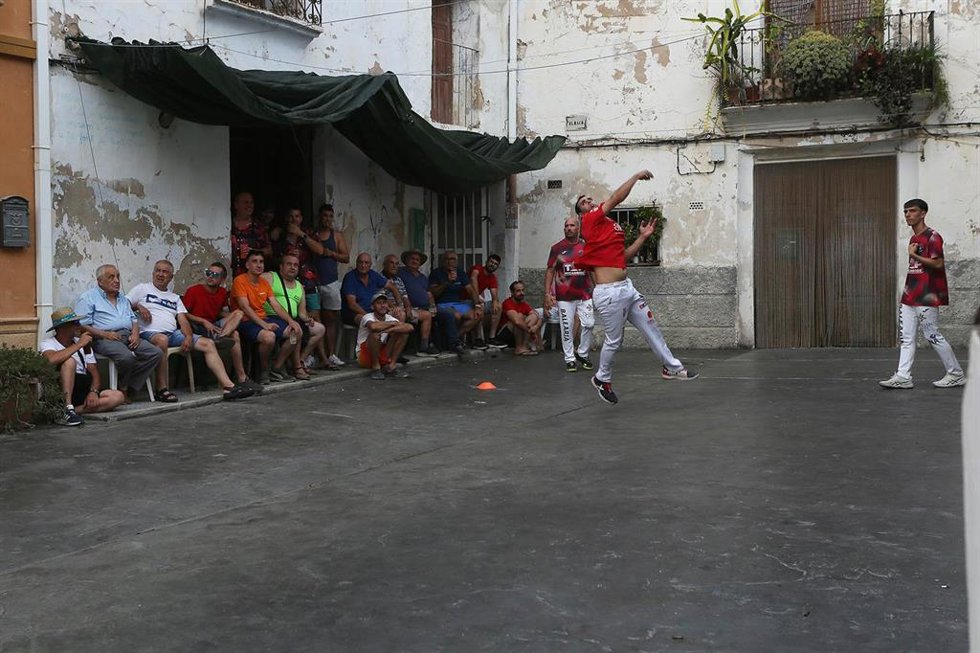 Archivo - Partida de 'pilota'