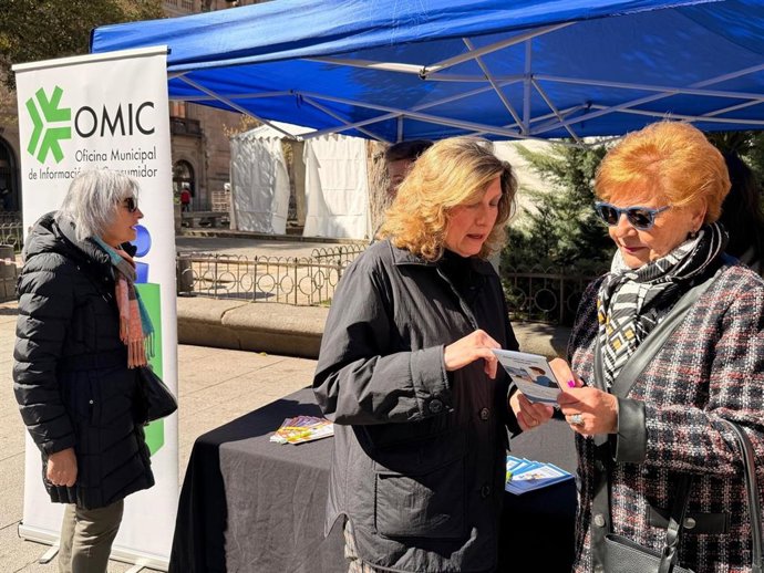 La concejala de Salud Pública y Consumo de Salamanca, Vega Villar.