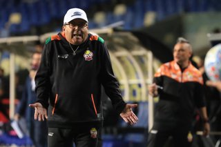 Futbol, Deportes Concepcion vs Cobresal Cuarta fecha, campeonato Nacional 2026. El entrenador de Cobresal Gustavo Huerta es fotografiado durante el partido de primera division contra Deportes Concepcion disputado en el estadio Ester Roa de Concepcion,