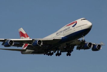 Archivo - Un 747 de British Airways.