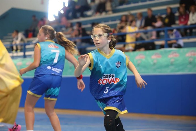 Niña participante en la Copa Covap.