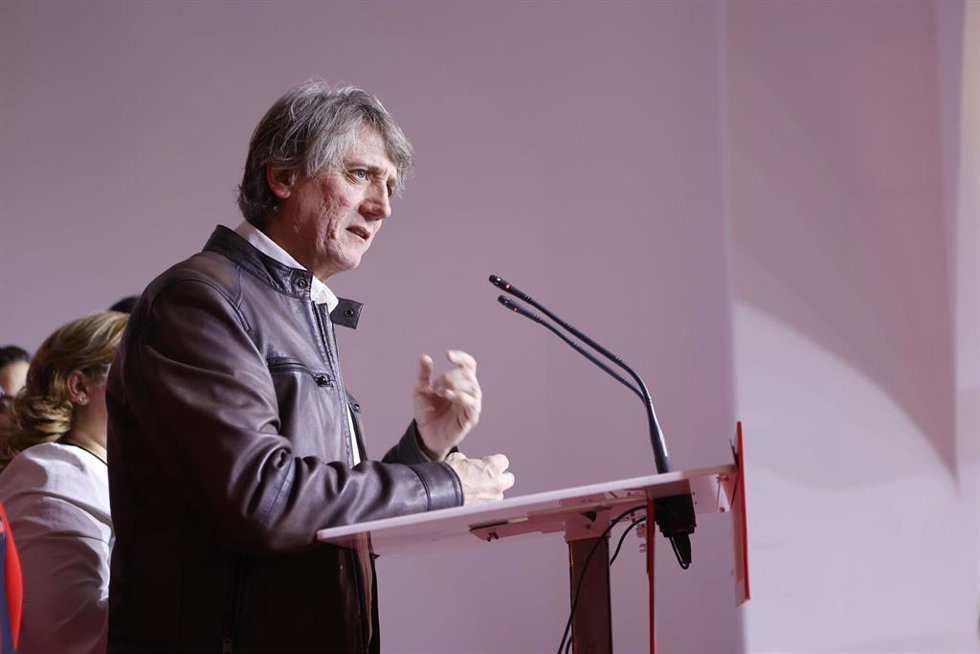 Imagen de archivo del candidato del PSOE a la Presidencia de la Junta de Castilla y León, Carlos Martínez.