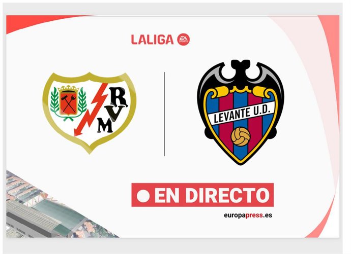 Onces Iniciales confirmados: Rayo - Levante: resumen y estadísticas del partido de la jornada 28 de LaLiga EA Sports
