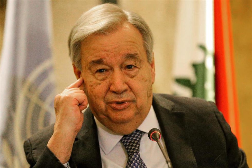 El secretario general de la ONU, António Guterres