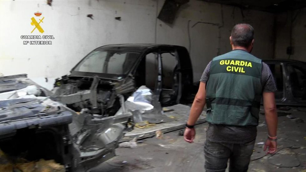 Cae en Toledo un grupo que robó 58 vehículos, ascendiendo a 1,5 millones el valor de los bienes recuperados.