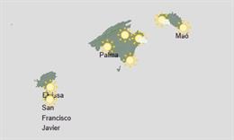 El tiempo hoy, martes 17 de marzo, en Baleares.
