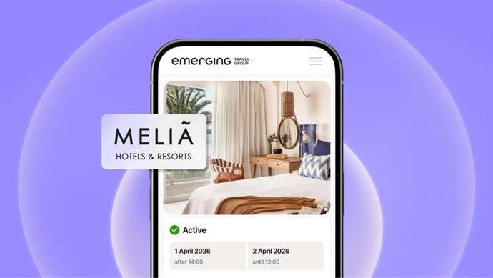 Emerging Travel Group se alía con Meliá para integrar más de 400 hoteles en su plataforma B2B