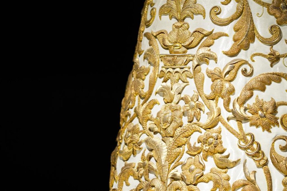 Archivo - Imagen de archivo de una de una obra en exposición.