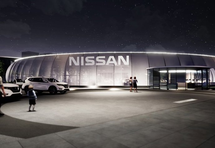 Archivo - Espacio de Nissan en Japón para exhibir sus avances tecnológicos