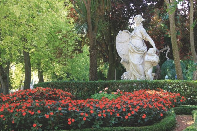 Imagen de un parque de Pamplona