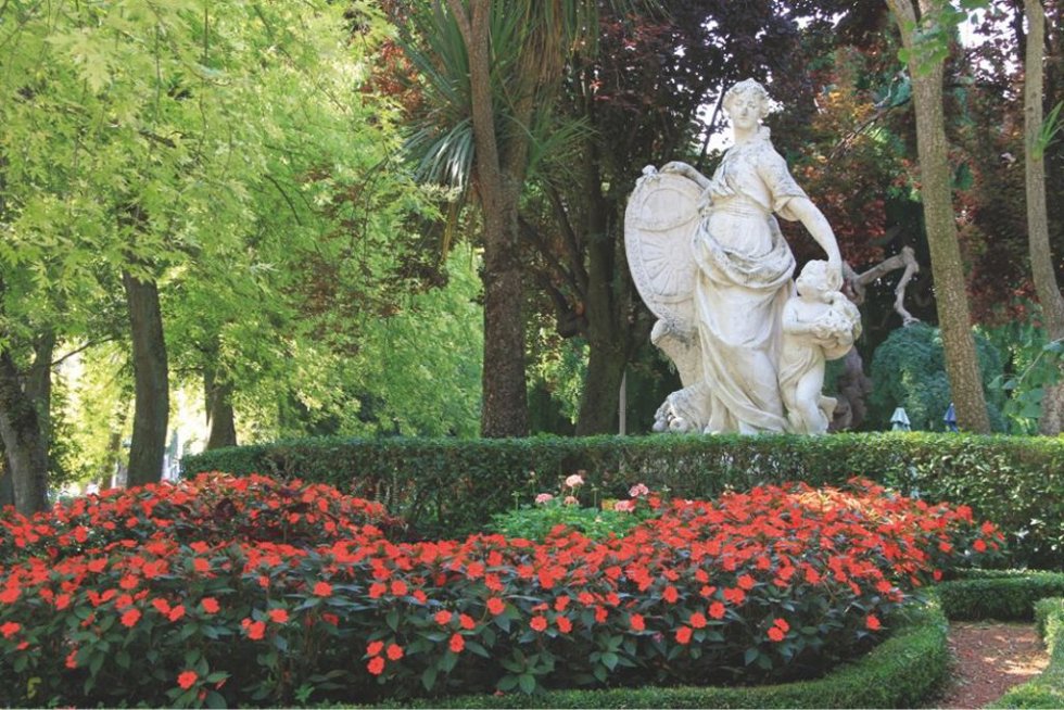 Imagen de un parque de Pamplona