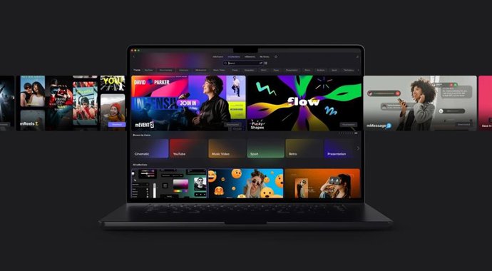 La plataforma de herrameintas de edición de vídeo MotionVFX.