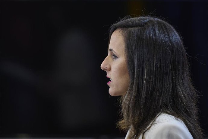 La secretaria general de Podemos, Iones Belarra.