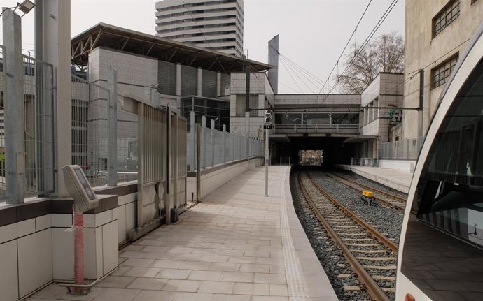 Boluetako geltokia, Bilbon