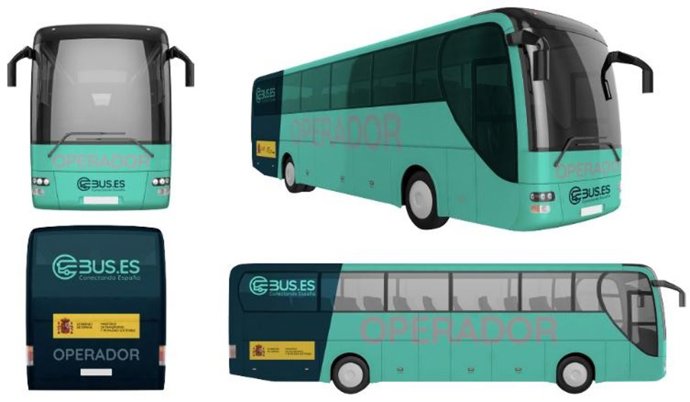 El Gobierno aprueba la nueva identidad visual de los autobuses de titularidad estatal