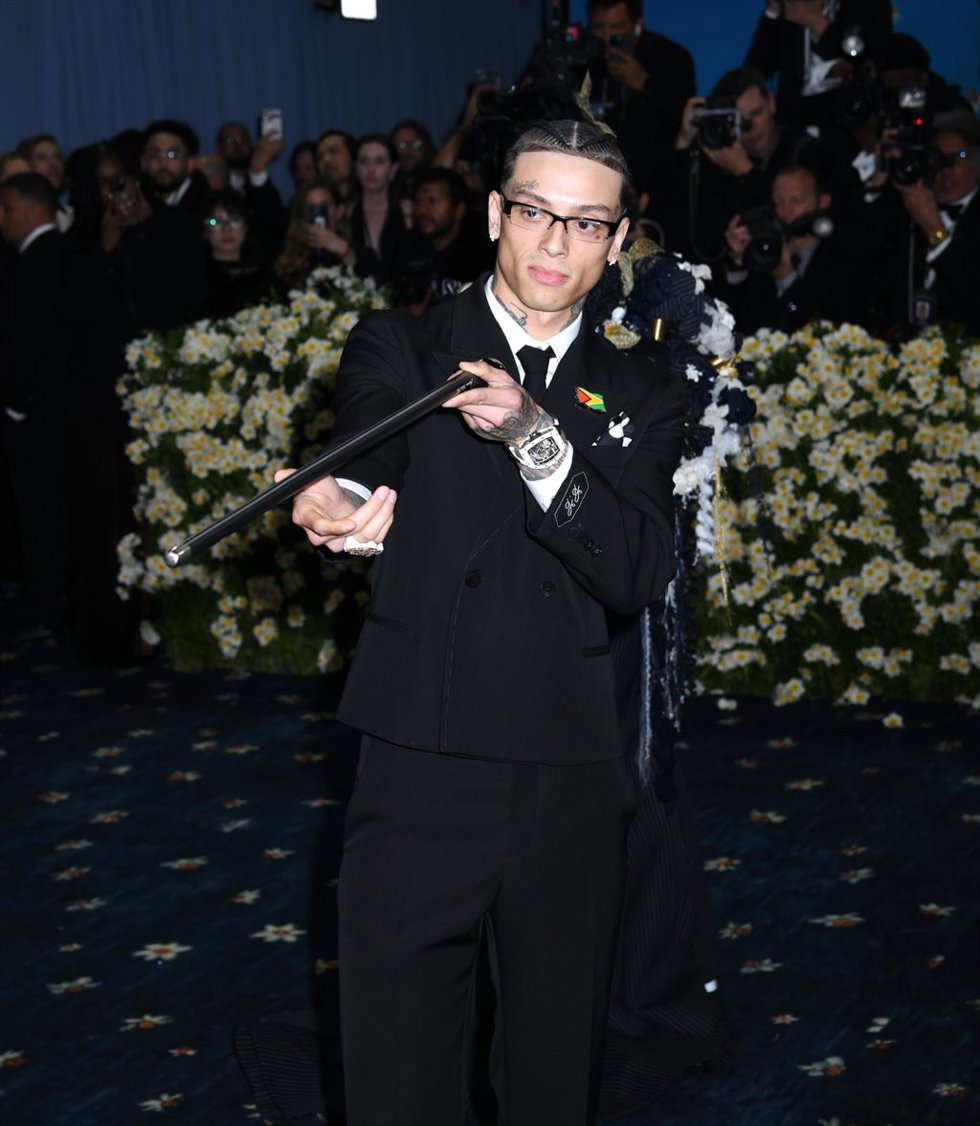 Archivo - May 5, 2025, New York, Ny, United States: Central Cee attends the 2025 Met Gala Celebrating Superfine: Tailoring Black Style at Metropolitan Museum of Art in New York. May 5, 2025.