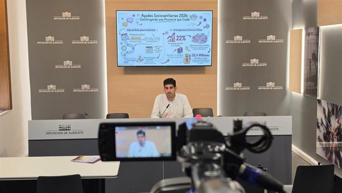 El diputado coordinador del Área Social de la Diputación de Albacete, José González