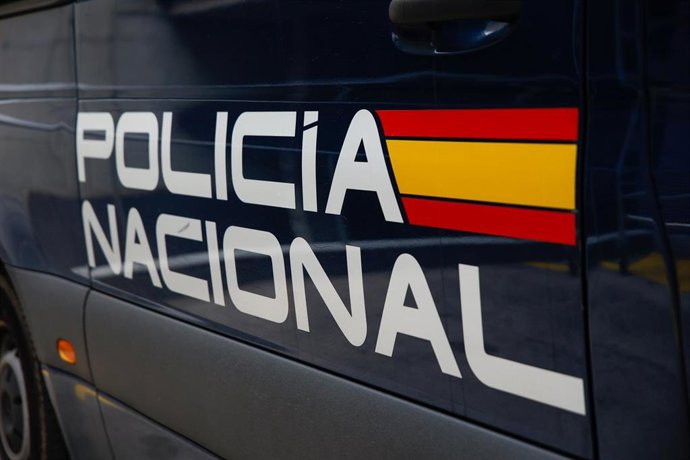 Vehículo de la Policía Nacional.