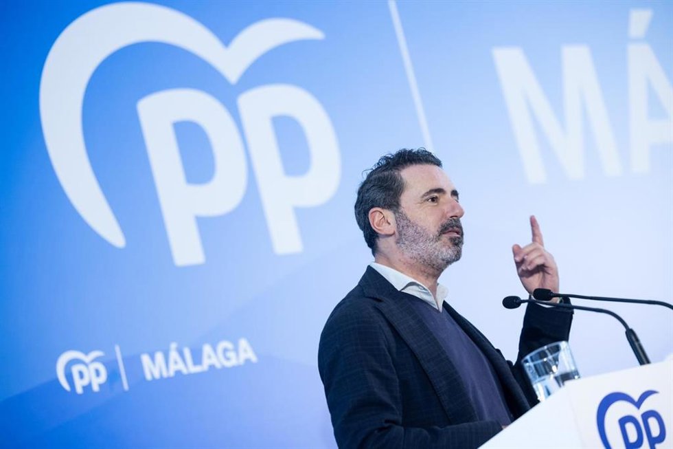 El secretario general del PP de Málaga, José Ramón Carmona, en una imagen de archivo.