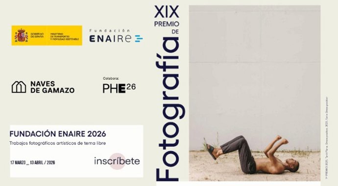 Fundación Enaire convoca una nueva edición del Premio de Fotografía 2026.