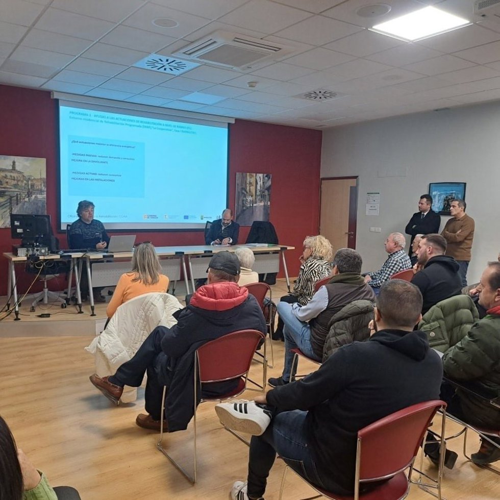 Dos bloques de viviendas del barrio de la Cooperativa de Barbastro se rehabilitarán con una subvención de 386.000 euros.