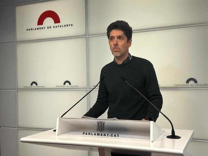 El portaveu dels Comuns al Parlament, David Cid