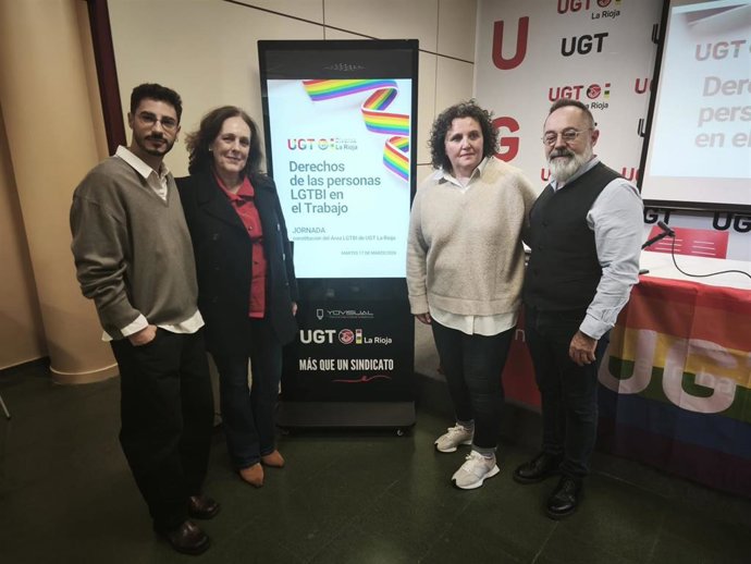 UGT La Rioja constituye su nueva Área LGTBI para luchar desde la comunidad autónoma "contra la LGTBI-fobia en el ámbito del empleo"