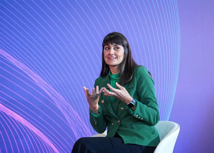 Archivo - La secretaria de Estado de Digitalización e Inteligencia Artificial, María González Veracruz, interviene en la inauguración de InproInnova 2025, la XII Feria de la Innovación y Nuevas Tecnologías, que se celebra en el Palacio de Congreso y Expos