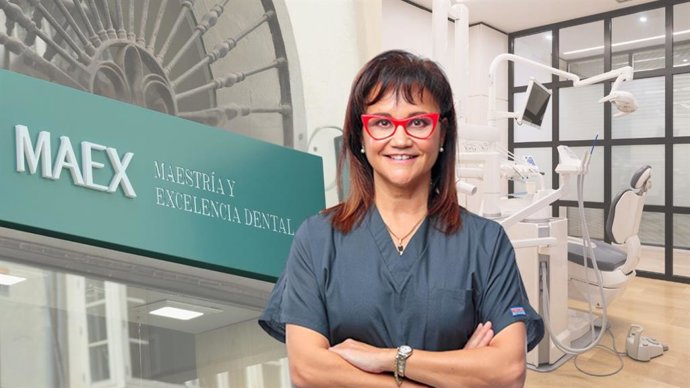 La doctora Mercedes Marcos que lidera la nueva clínica MAEX en la capital leonesa.