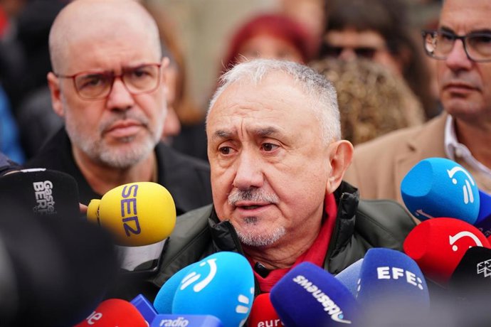 El secretario general de UGT, Pepe Álvarez.