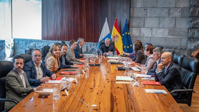 Reunión del Consejo de Gobierno de Canarias