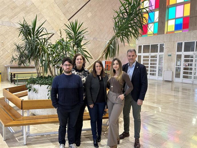 Integrantes del Grupo de Economía Aplicada (GIEA) de la Universidad de León (ULE) que participan en el proyecto para analizar las dinámicas del despoblamiento.