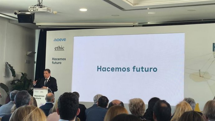 El ministro de Agricultura, Pesca y Alimentación, Luis Planas, en la jornada 'Hacemos futuro' de Moeve
