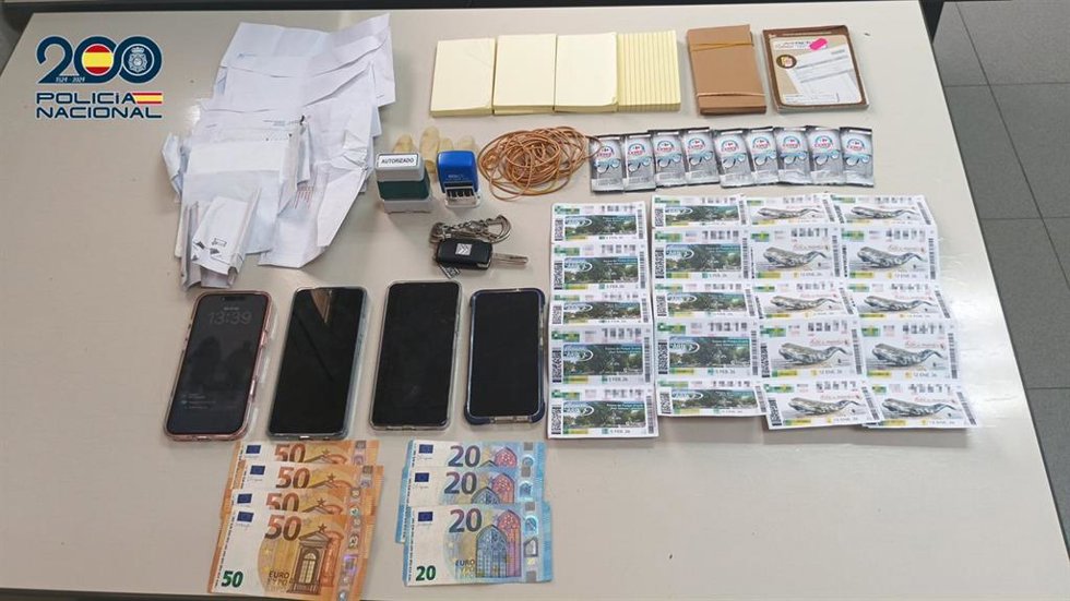 La Policía Nacional detiene en Guadalajara los autores de un delito de estafa mediante el método del 'tocomocho'.