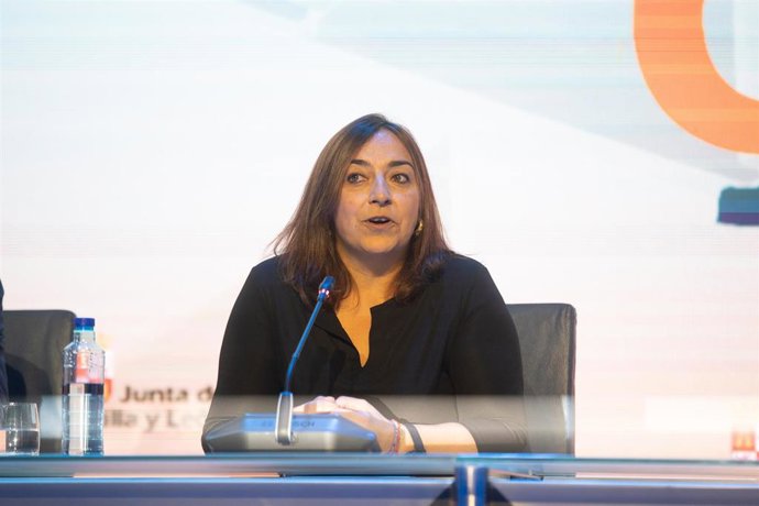 Archivo - La alcaldesa de Palencia, Miriam Andrés. Archivo