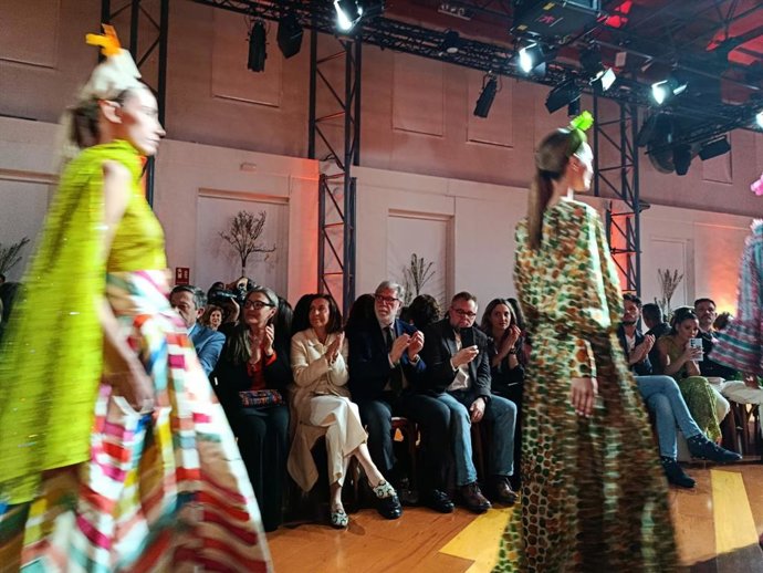 Desfile de los diseñadores de CyL en Atelier Couture de Madrid.