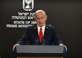 Foto: Netanyahu enmarca el asesinato de Lariyani en el plan de "desestabilización" para el "derrocamiento" del Gobierno iraní