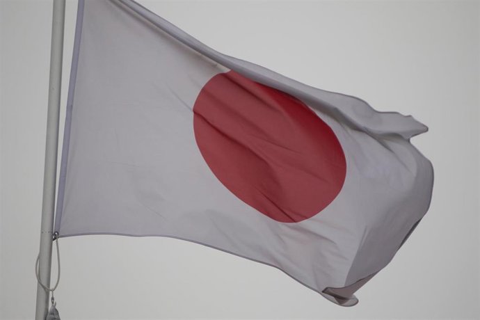 Archivo - Bandera de Japón (Archivo)
