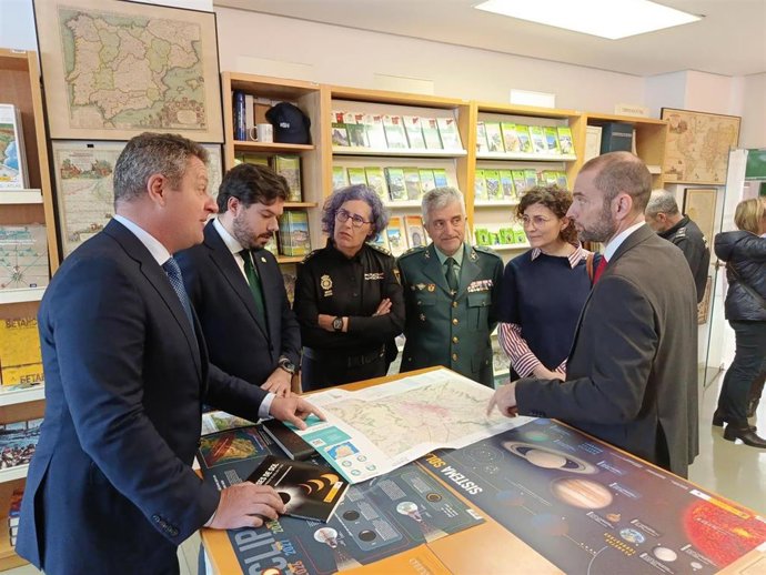 Inauguración de la nueva Casa del Mapa de Palencia.