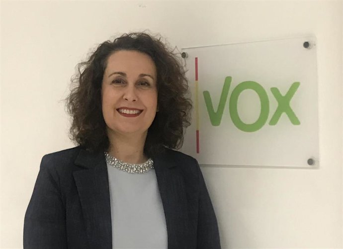 La portavoz del grupo municipal de Vox en el Ayuntamiento de Zaragoza, Eva Torres