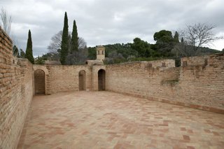 Archivo - Torre de las Cabezas, en la Alhambra de Granada, en imagen de archivo
