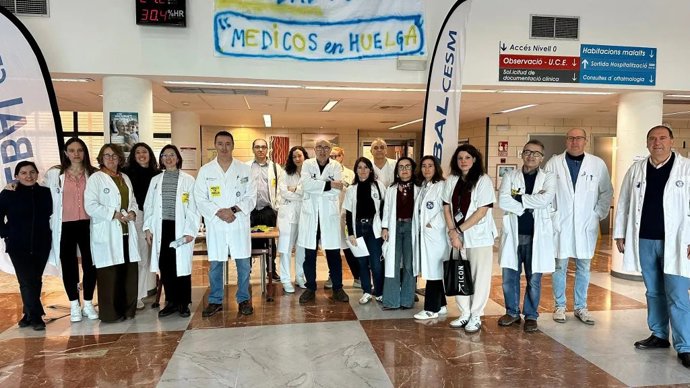 Movilización de médicos en Baleares.