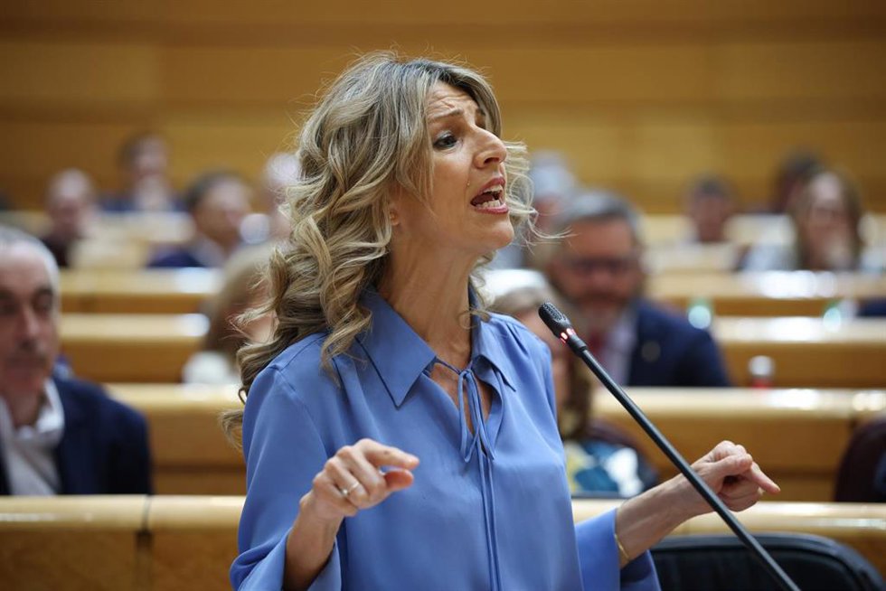 La vicepresidenta segunda y ministra de Trabajo y Economía Social, Yolanda Díaz.