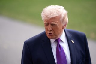 El president dels EUA, Donald Trump, a la Casa Blanca