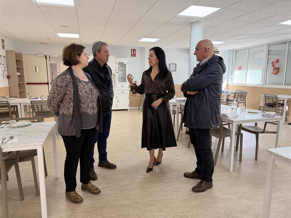 Visita a la residencia.