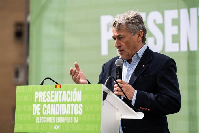 Archivo - El eurodiputado de Vox Hermann Tertsch.