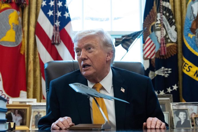 Donald Trump, president d'EUA.