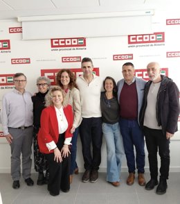 Antonio Rico, nuevo secretario provincial de CCOO en Almería.