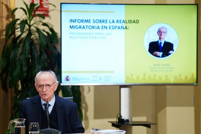 Archivo - El presidente del Consejo Económico y Social, Antón Costas, en una imagen de archivo