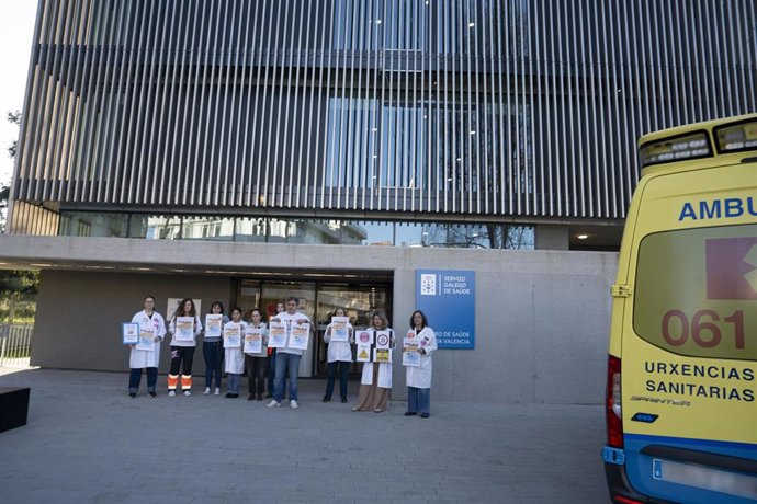 Varios médicos se encierran en el C.I.S. Olimpia Valencia.